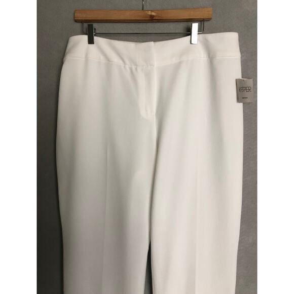 Kasper Dress Pants Women’s Size 16 White NEW - Picture 2 of 6